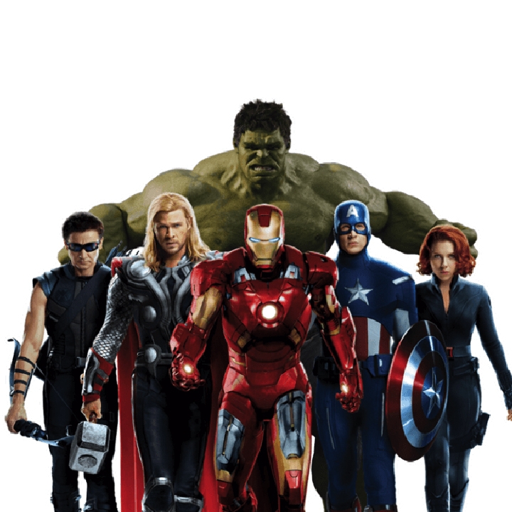 Figuras Avengers