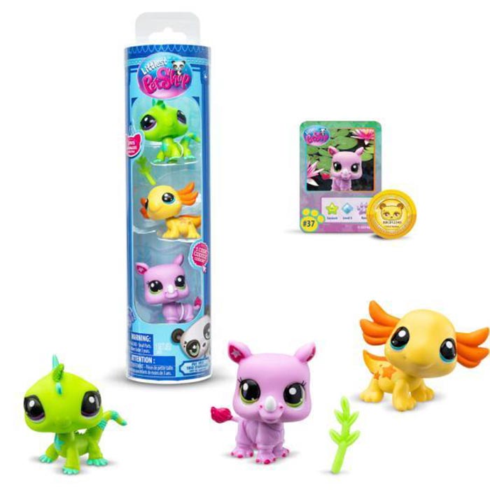 Littlest Pet Shop pack de 3 mascotas Wilde Vibe