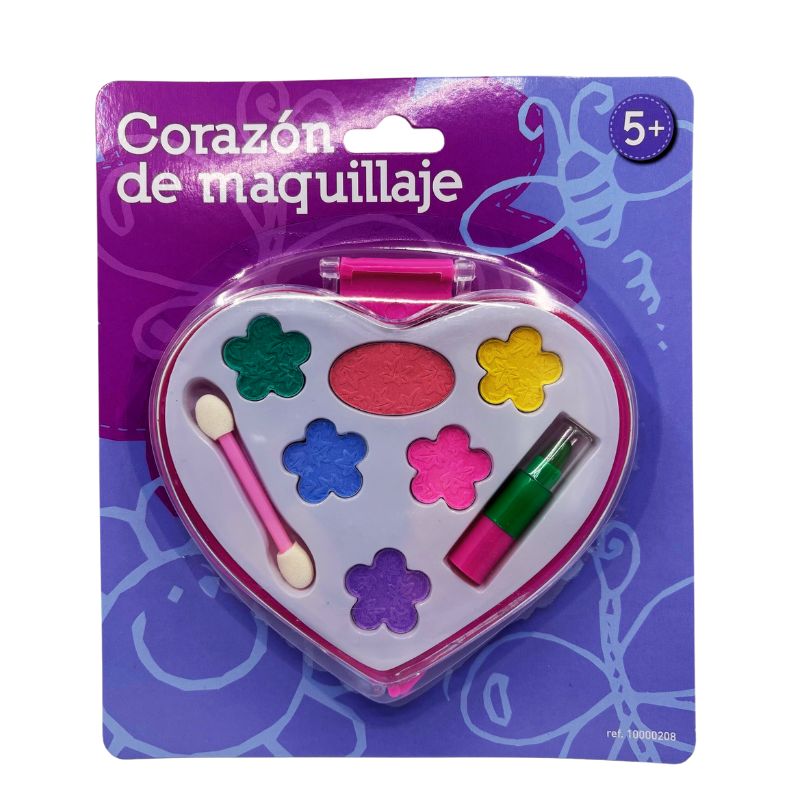 Estuche de maquillaje corazon