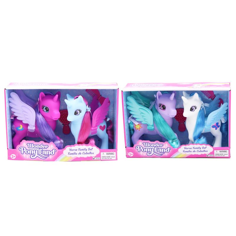 Pack dos unicornios con alas