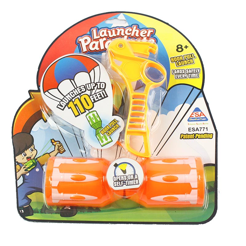 Lanzador paracaídas