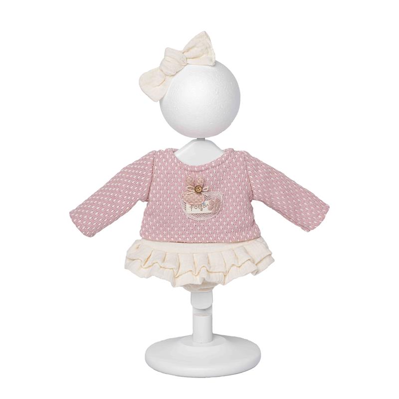 Ropa para mono reborn jersey y falda