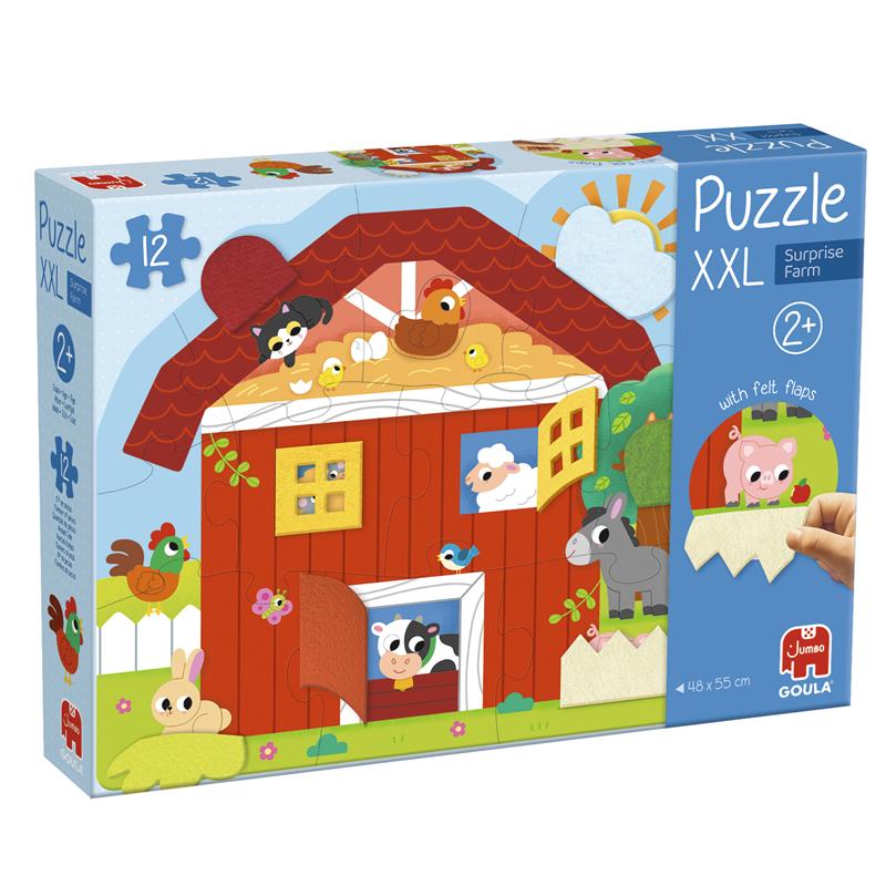 Goula puzzle XXL granja sorpresa