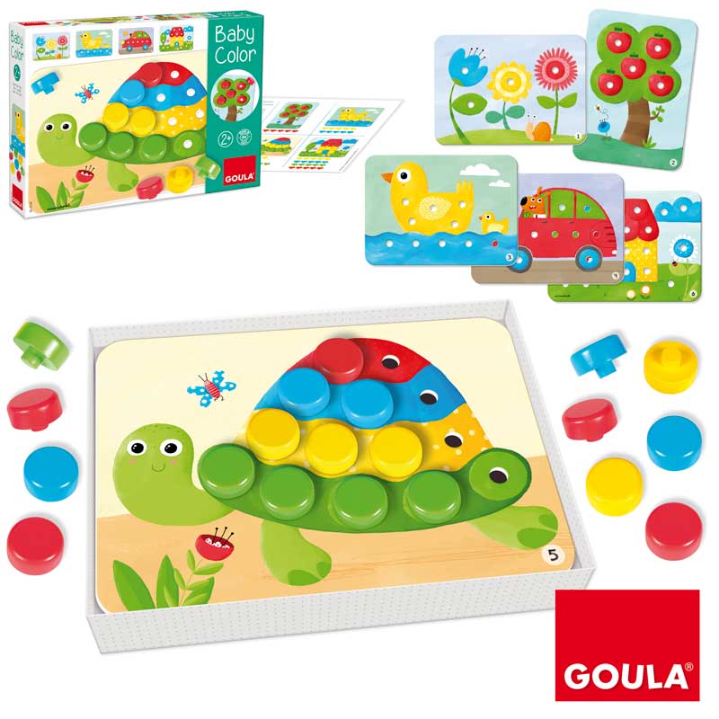 Juguete encajable infantil Baby color tortuga