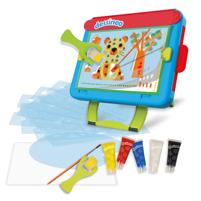 Pizarra Luz Magica Diset Dessineo Aprende A Dibujar Paso A Paso