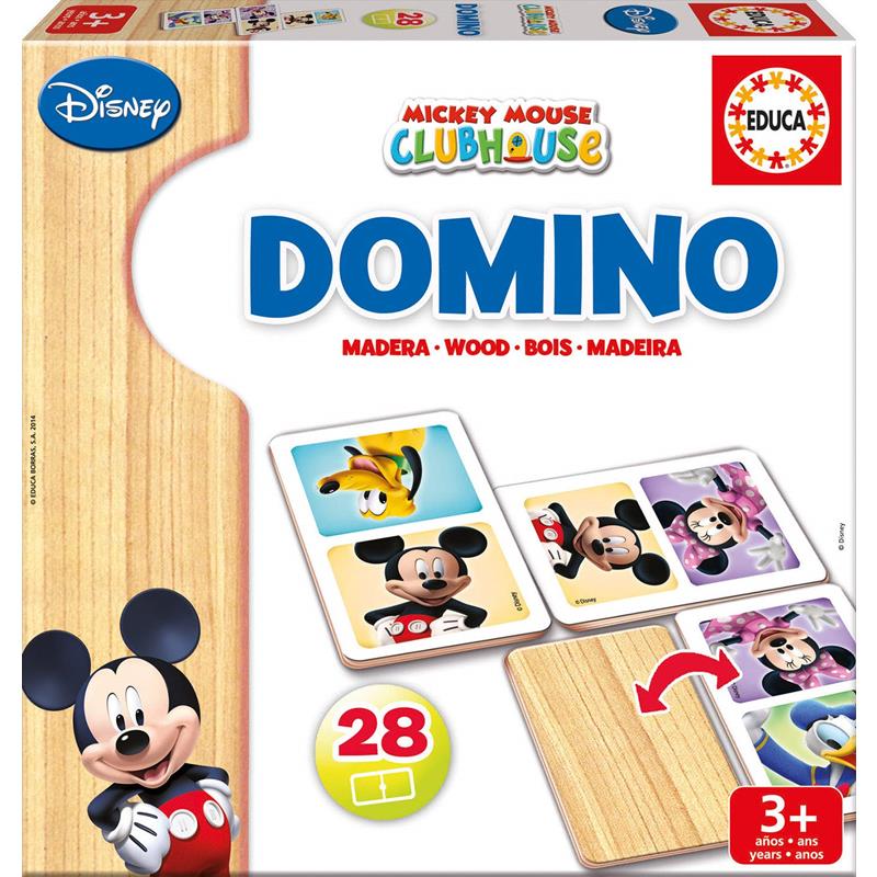 Educa domino madera Mickey y Minnie