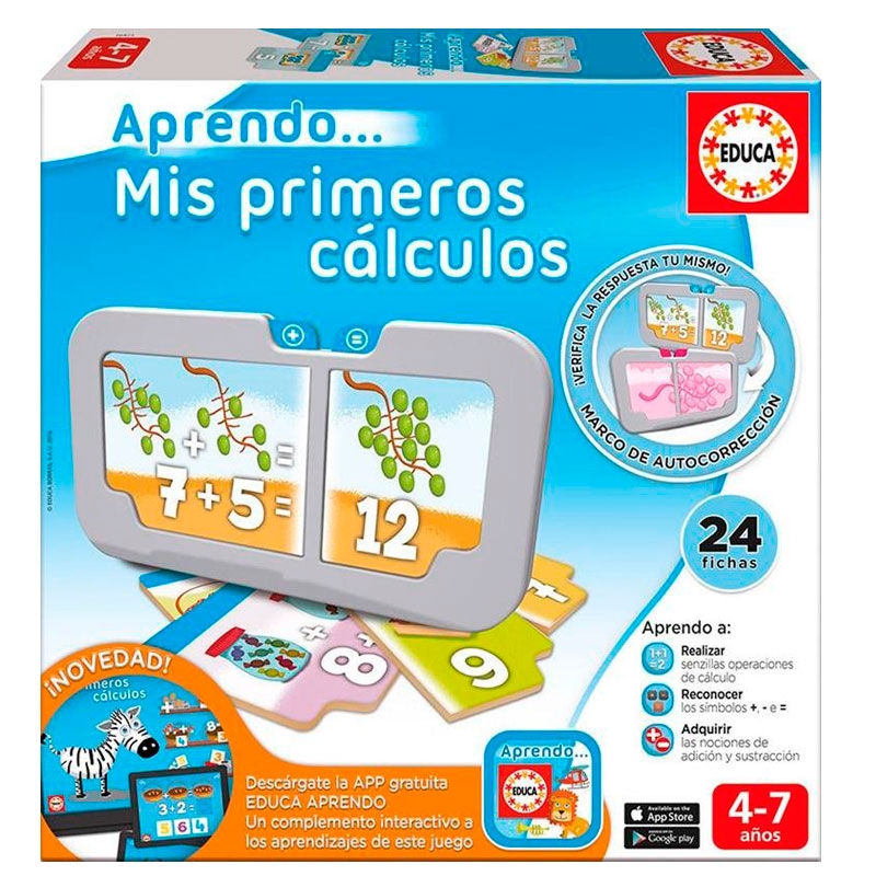 Educa aprendo Mis primeros cálculos con app