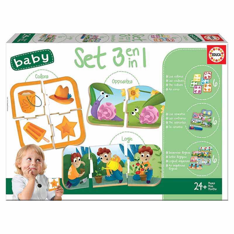 Educa Baby set baby 3 en 1