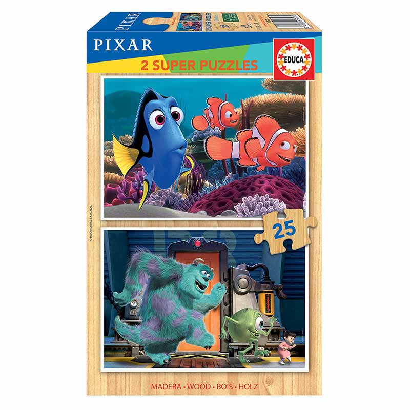 Educa madeira 2x25 Disney Pixar