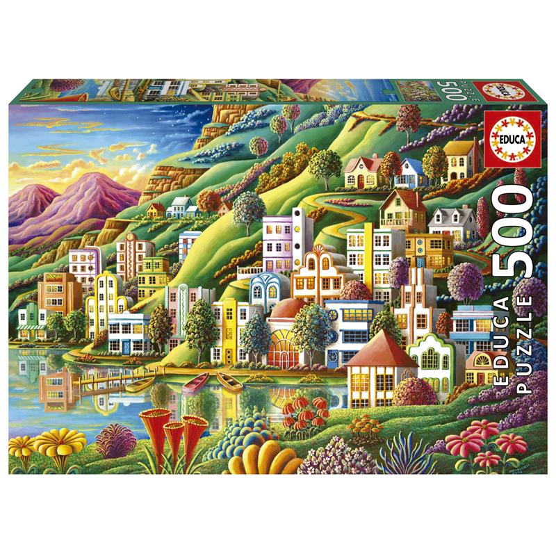 Educa puzzle 500 puerto escondido