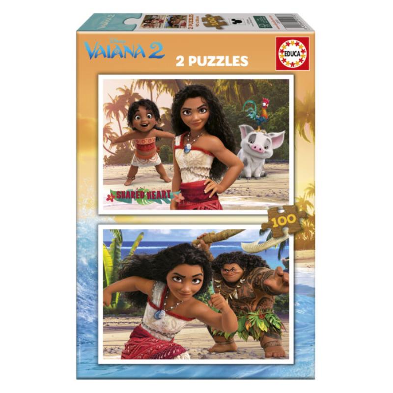 Educa puzzle 2X100 Vaiana 2