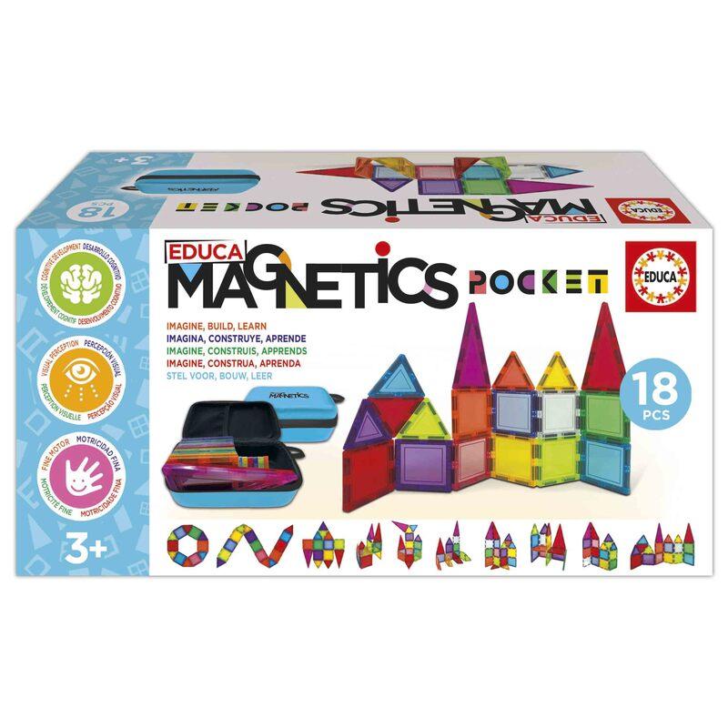 Educa juego construcción magnetico 18 piezas
