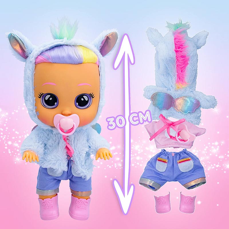 IMC Toys Crying Babies Dressy Outfits – Random Doll With Pacifier & Shoes (Assorted Styles) - View #3