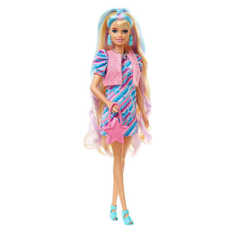 Muñeca Barbie pelo extralargo estrella
