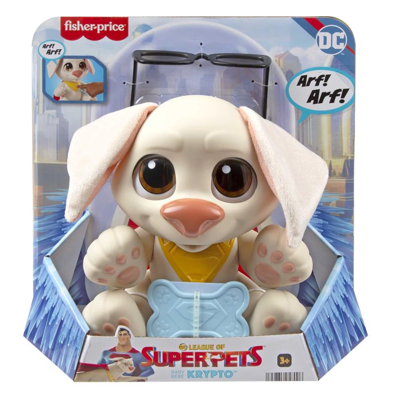 Fisher Price Peluche DC Supermascotas Baby Krypto