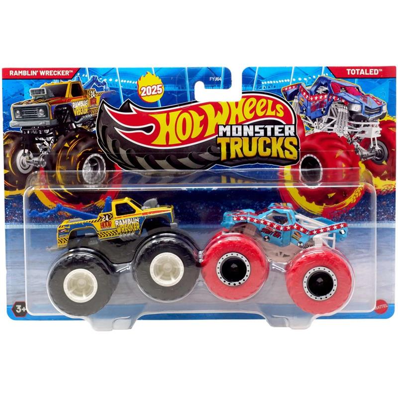 Hot Wheels Monster Truck duetos demolición 1:64