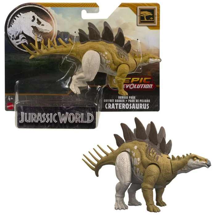 Jurassic World Danger Pack Dinosaurio Craterosauru