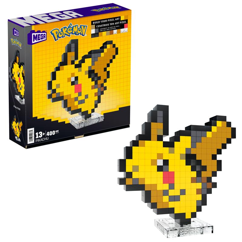 Pokemon Mega Construx Showcase figura Pikachu