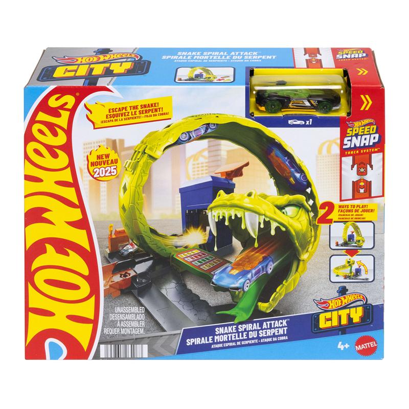 Hot Wheels City pista Serpiente