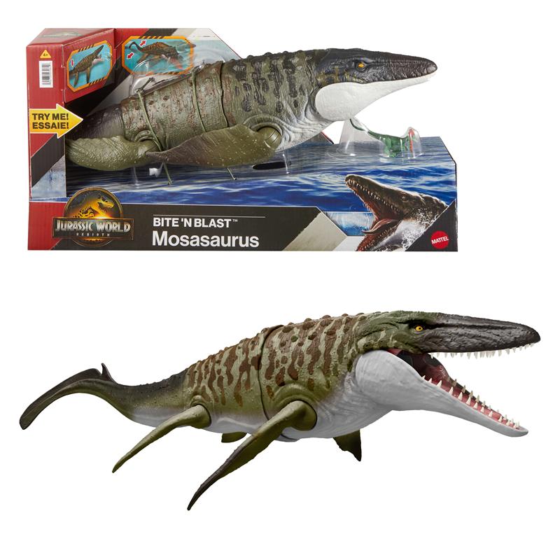 Jurassic World dinosaurio Mosasaurus