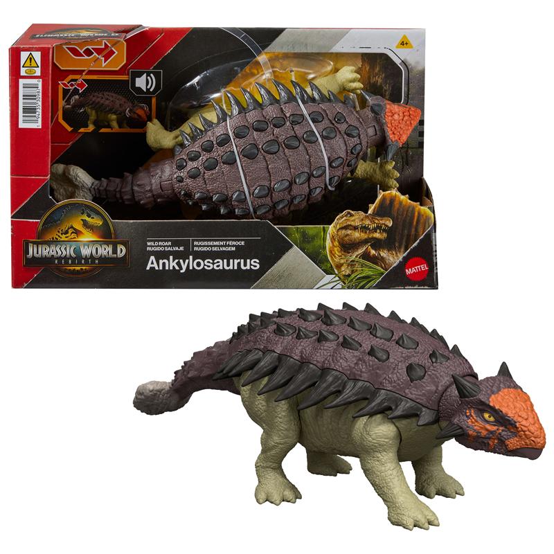 Jurassic World Wild Roar dinosaurio Euoplocephalus