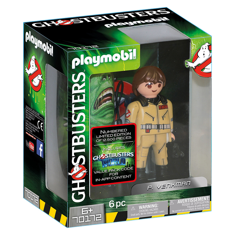 Playmobil Ghostbusters figura P.Venkman