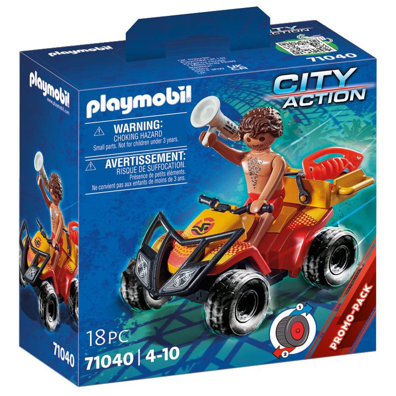 Playmobil City Action quad de rescate