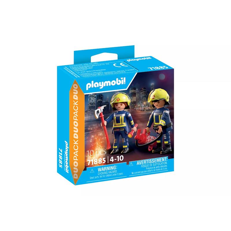 Playmobil duopack bomberos