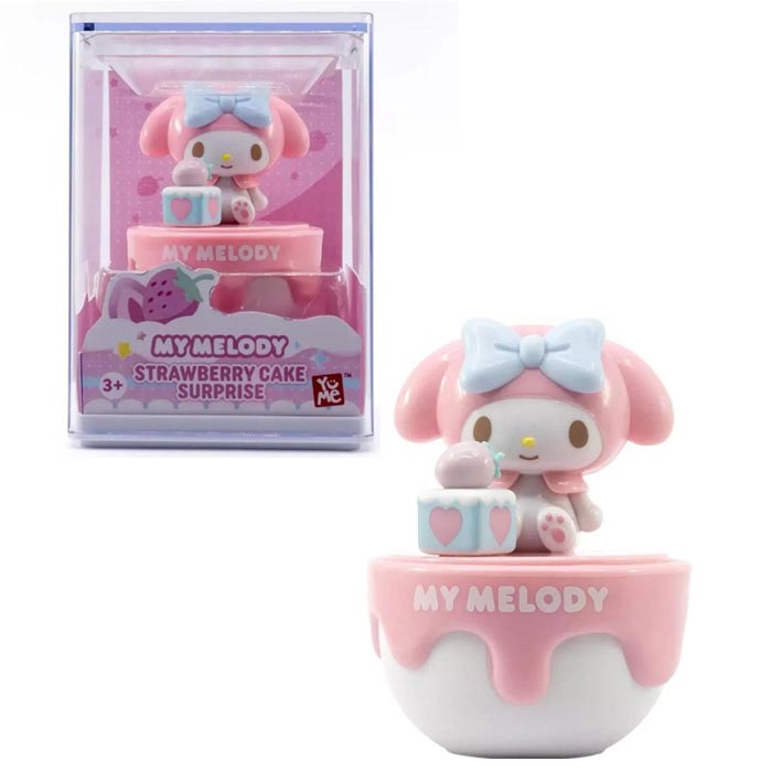 Hello Kitty fig Yume Strawberry cake My Melody