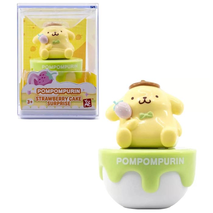 Hello Kitty fig Yume Strawberry cake Pompompurin