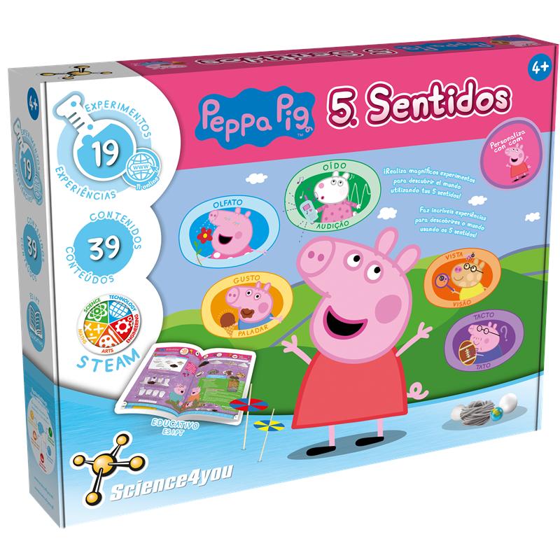 Science4you 5 Sentidos Peppa Pig