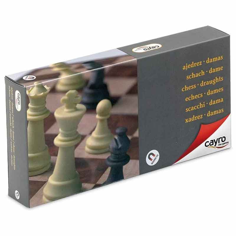 Comprar Xadrez com figuras de madeira de Cayro
