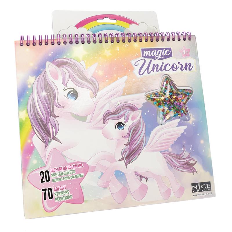 Girabrilla libro Magic Unicorn