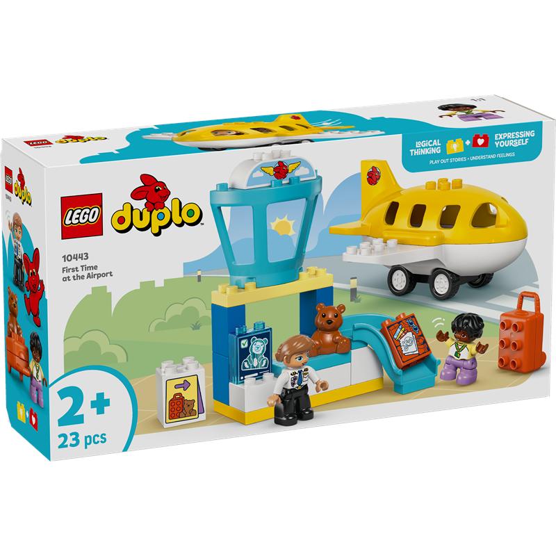 Lego Duplo primera vez en el aeropuerto
