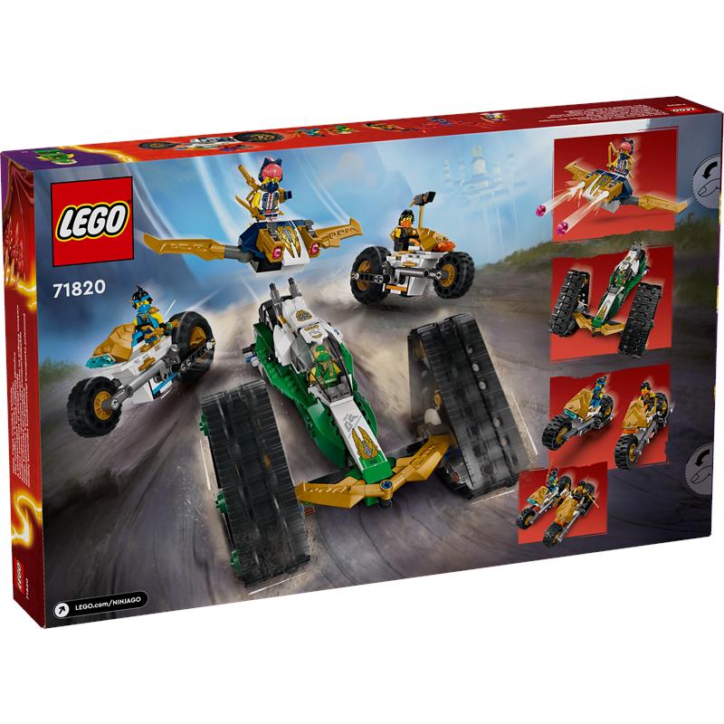 Lego Ninjago vehiculo del equipo Ninja