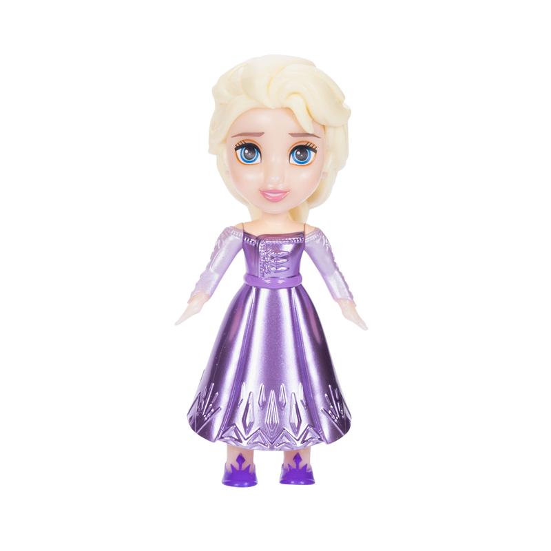 Princesas Disney Frozen boneca Elsa metalizado 7cm