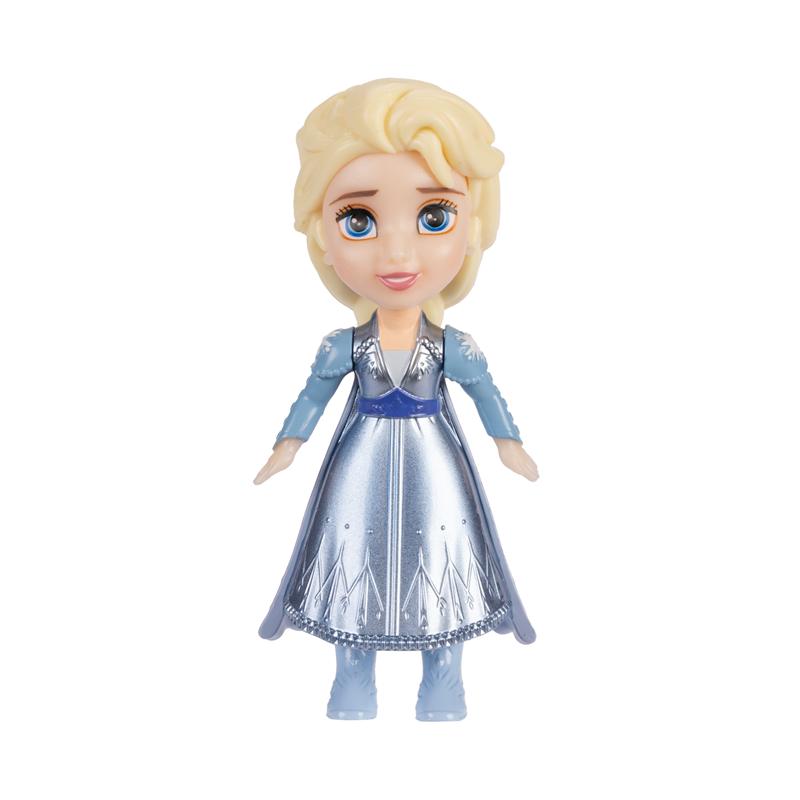Princesas Disney muñeca Frozen Elsa gris 7 cm