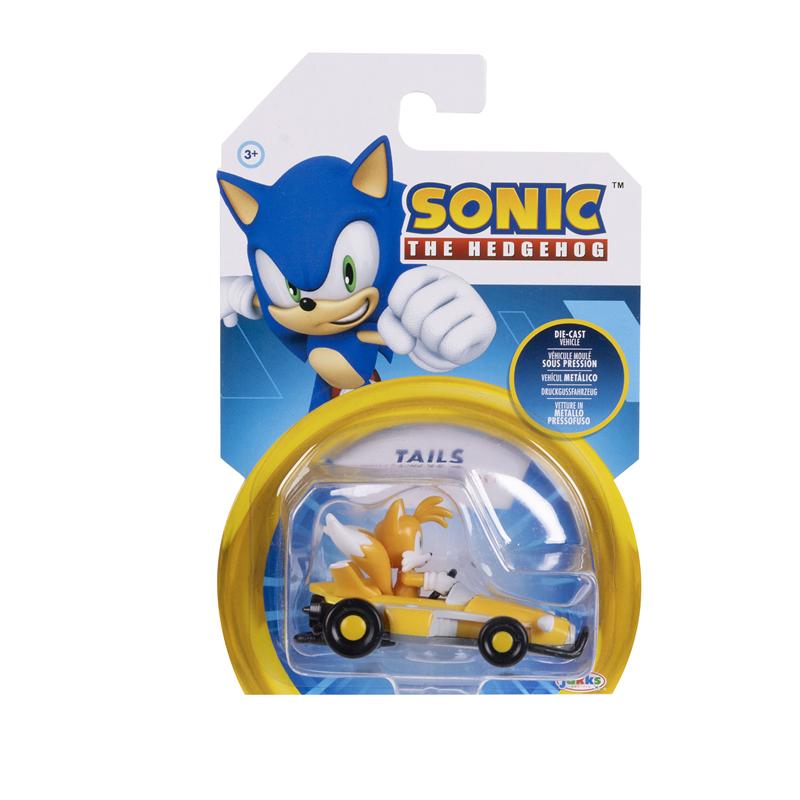 Vehículos Sonic 1:64 diecast Tails