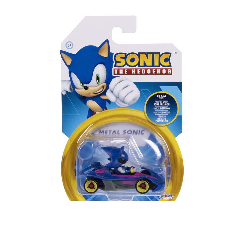Vehículos Sonic 1:64 diecast Sonic