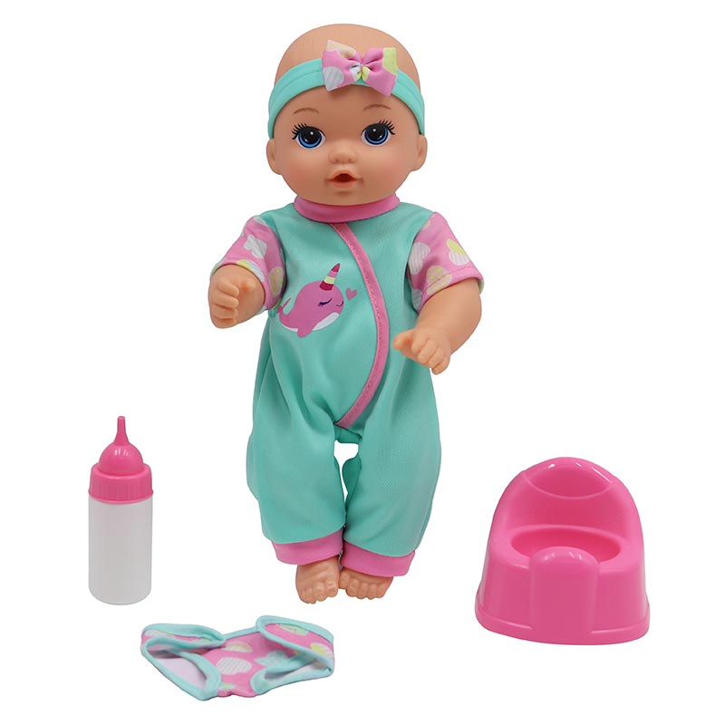 Muñeca bebé hace pipí 30cm