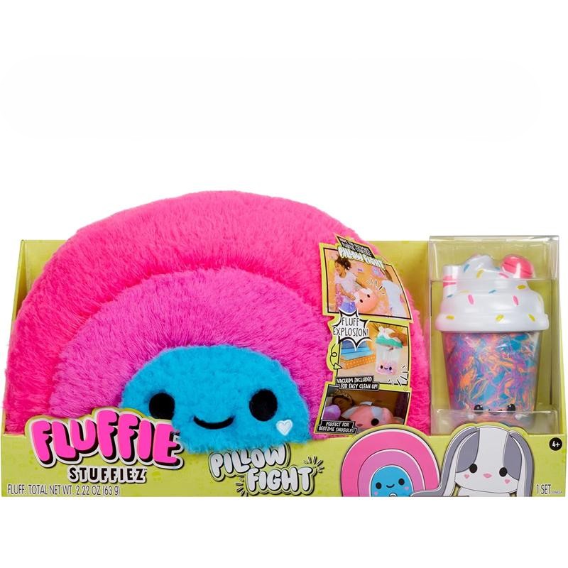 Peluche Fluffie Stuffiez Almohada Fight Rainbow