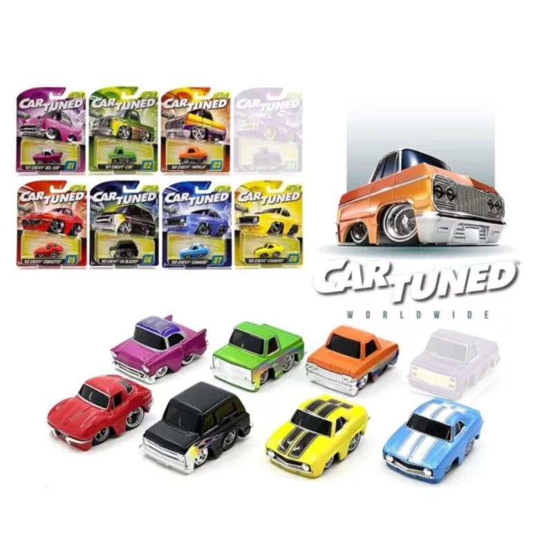 Car tuned pack 1 metal escala 1:64