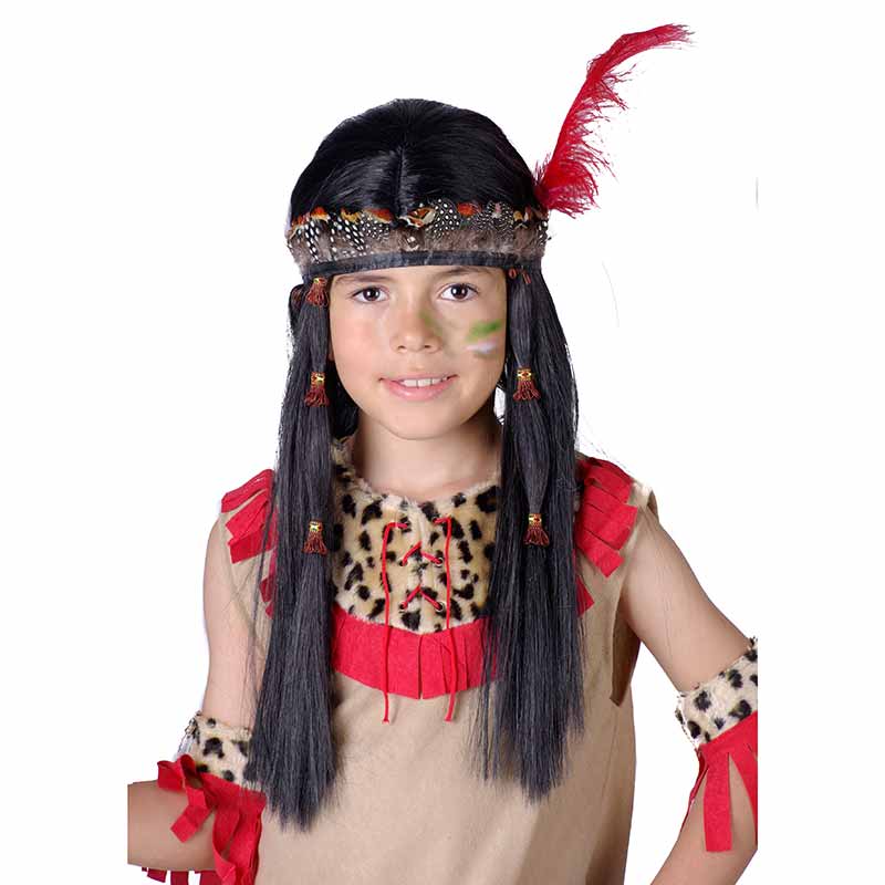Peluca Indio inf Carnaval