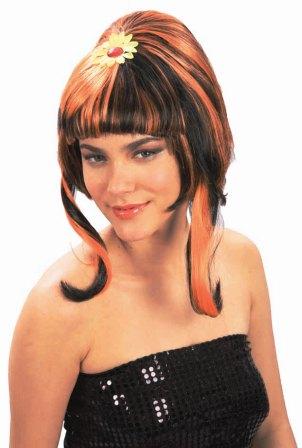 Peluca Vampiresa Adulto