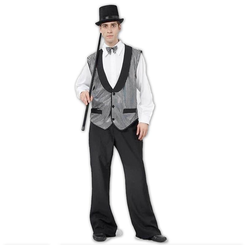 Disfraz De Mago Musculoso Para Adultos - Talla L (52-54) - ¡Incluye Cinturón!