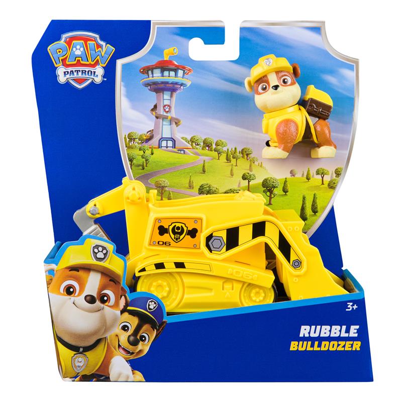 Patrulla canina vehículo clásico Rubble