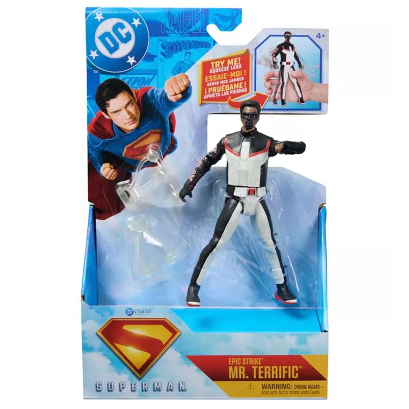 Superman figuras Battle Attack Mr. Terrific