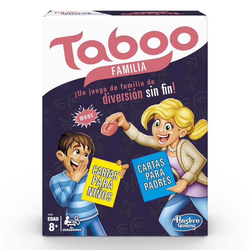 Juego Tabú familia