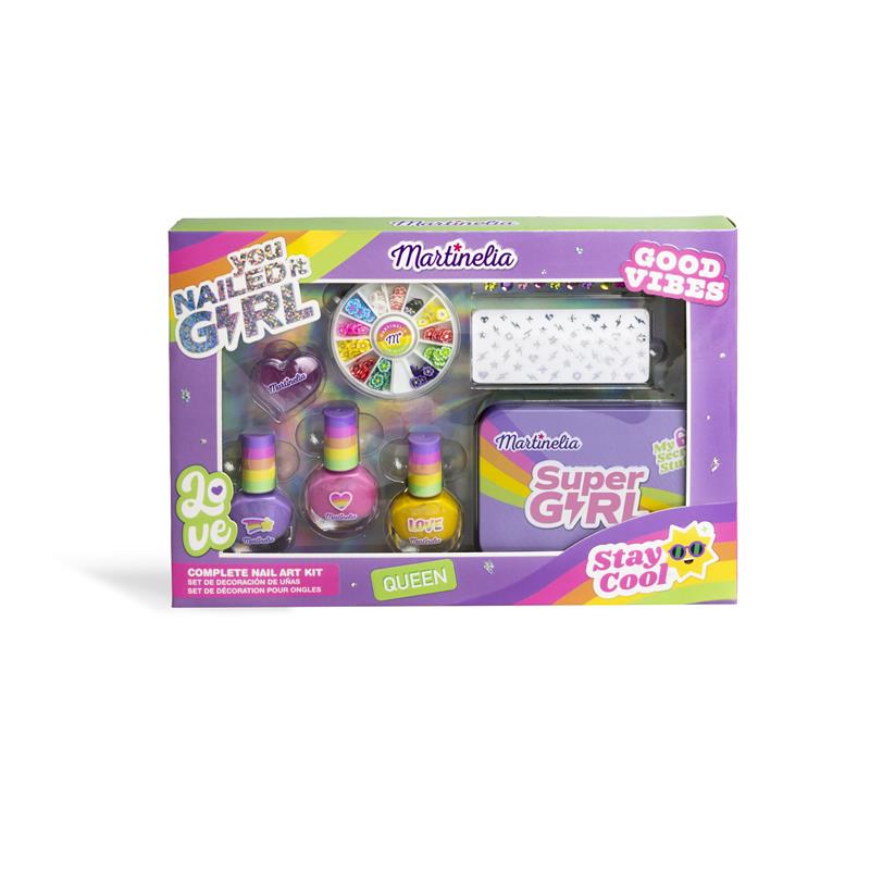 Set de uñas Supergirl