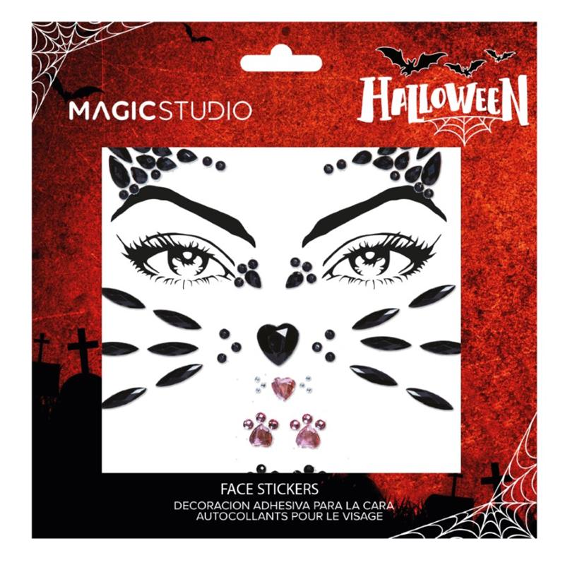 Magic Studio gemas sticker faciales Halloween